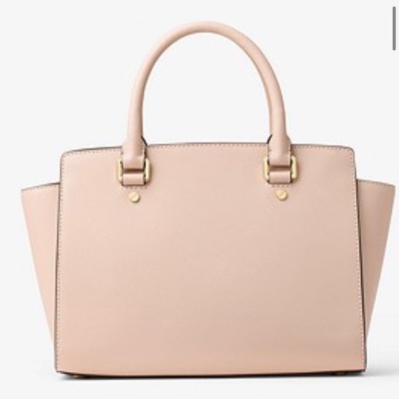 🎉HOST PICK HP🎉 Michael Kors Brand New Pink Large Selma Satchel - Picture 2 of 6